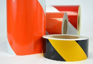 PRE-STRIPED BARRICADES SHEETING (PSB) for WORKZONES