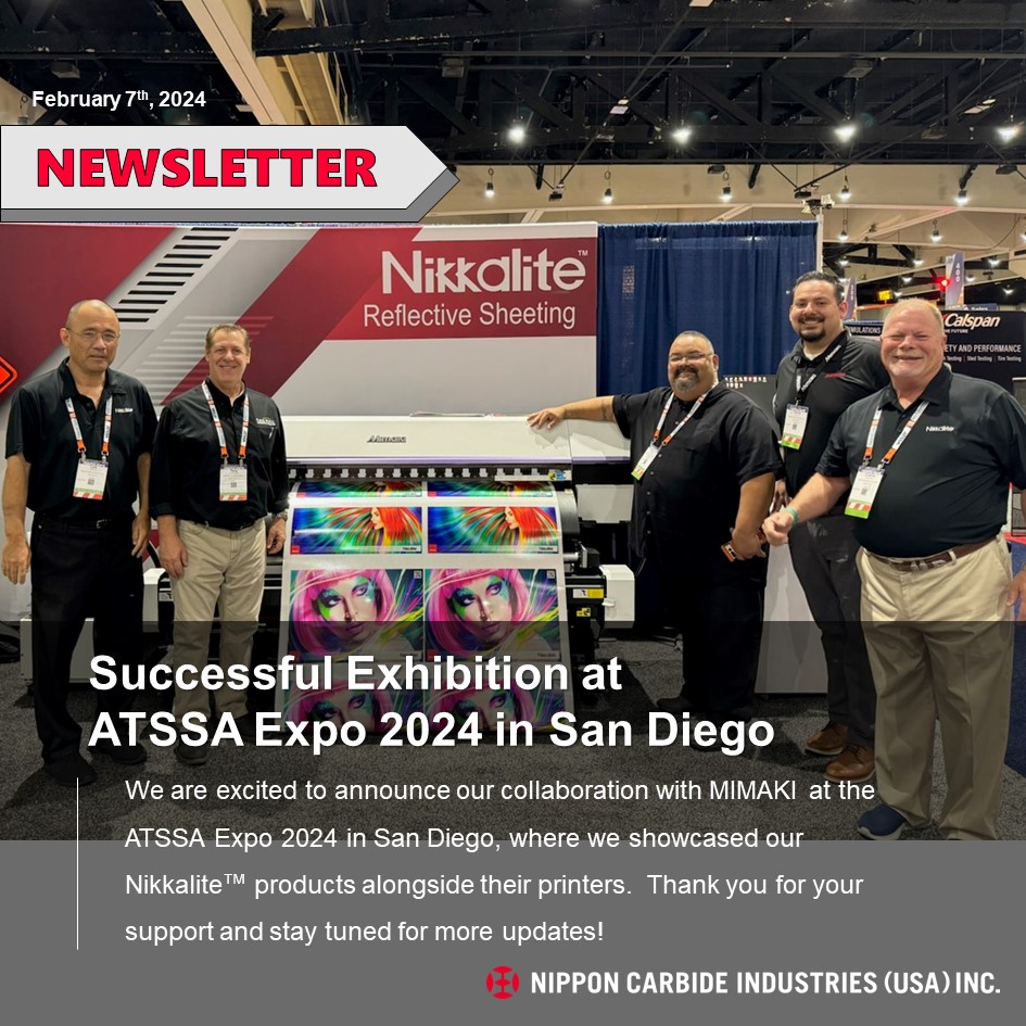 Successful Exhibition at ATSSA Expo 2024 in San Diego Nikkalite